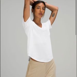 lululemon love tee shirt sleeve v neck t shirt